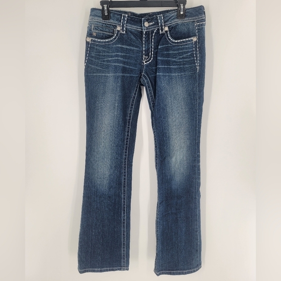 Miss Me Jeans Size 29 low rise boot cut New - Picture 1 of 7